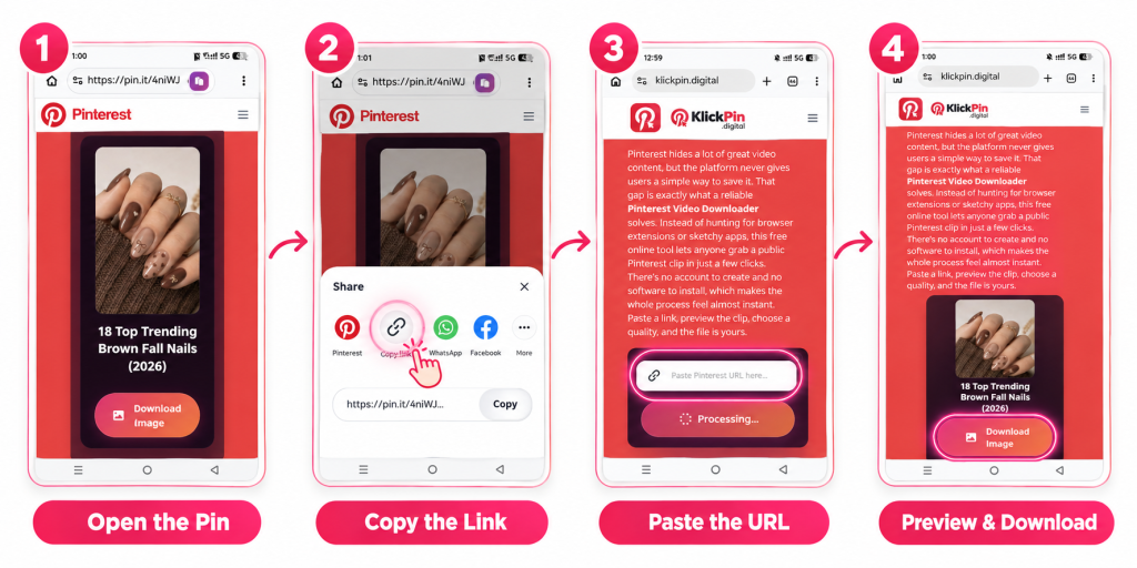 Pinterest Video Downloader 1 How This Pinterest Video Downloader Works